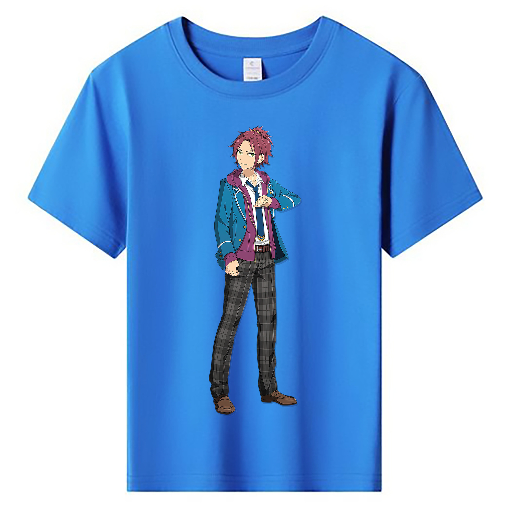 （画像用） あんさんぶるスターズ! Ensemble Stars 綿100％キッズTシャツ（フロントプリント）